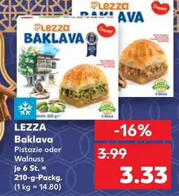 Kaufland Lezza baklava pistazie Angebot