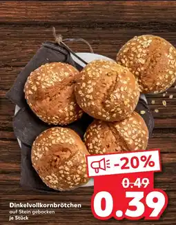 Kaufland Dinkelvollkornbrötchen Angebot