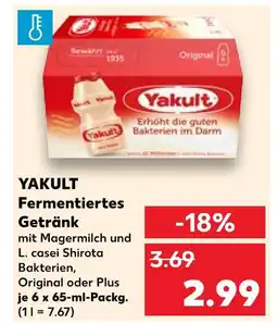 Kaufland Yakult original Angebot