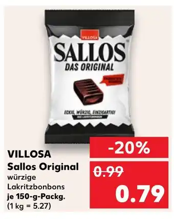 Kaufland Villosa sallos original Angebot