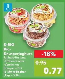 Kaufland K-bio bio-knusperjoghurt Angebot