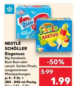 Kaufland Nestlé schöller big sandwich Angebot
