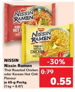 Kaufland Nissin thai roasted chicken Angebot
