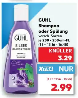Kaufland Guhl shampoo Angebot