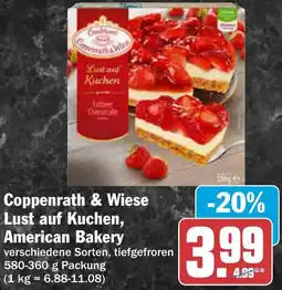 AEZ Coppenrath & Wiese Lust auf Kuchen, American Bakery Angebot