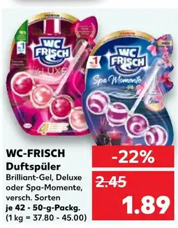 Kaufland Wc-frisch duftspüler brilliant-gel Angebot