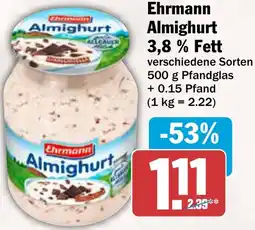 AEZ Ehrmann Almighurt 3,8 % Fett Angebot