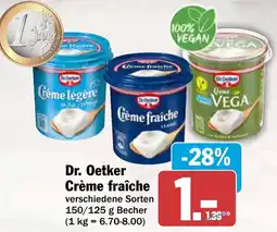 AEZ Dr. Oetker Crème fraîche Angebot