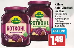 AEZ Kühne Apfel-/Rotkohl im Glas Angebot