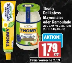AEZ Thomy Delikatess Mayonnaise oder Remoulade Angebot