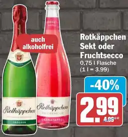 AEZ Rotkäppchen Sekt oder Fruchtsecco Angebot