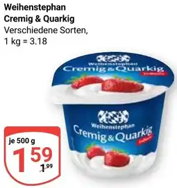 Globus Weihenstephan Cremig & Quarkig Angebot