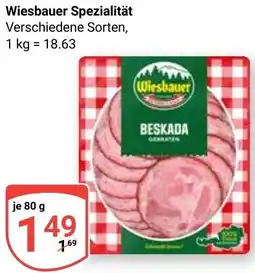 Globus Wiesbauer Spezialität Angebot