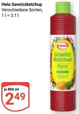 Globus Hela Gewürzketchup Angebot