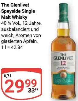 Globus The Glenlivet Speyside Single Malt Whisky Angebot