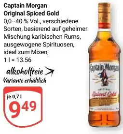 Globus Captain Morgan Original Spiced Gold Angebot