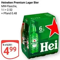 Globus Heineken Premium Lager Bier Angebot