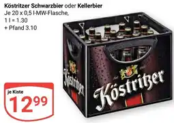 Globus Köstritzer Schwarzbier oder Kellerbier Angebot