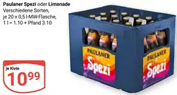 Globus Paulaner Spezi oder Limonade Angebot