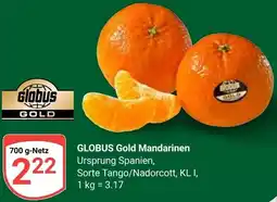Globus GLOBUS Gold Mandarinen Angebot