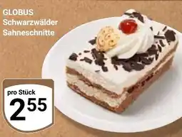 Globus GLOBUS Schwarzwälder Sahneschnitte Angebot