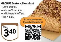 Globus GLOBUS Dinkelvollkornbrot Angebot