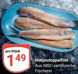 Globus Matjesdoppelfilet Angebot