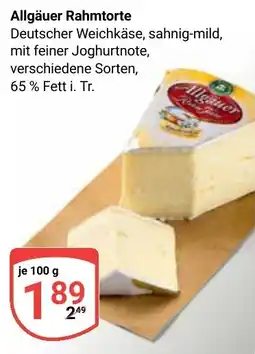 Globus Allgäuer Rahmtorte Angebot