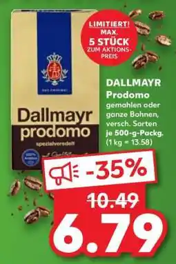 Kaufland Dallmayr Prodomo Angebot