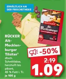 Kaufland RÜCKER Alt-Mecklenburger Tilsiter Angebot