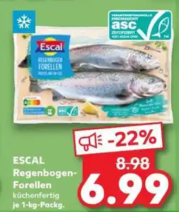 Kaufland Escal Regenbogen Forellen Angebot