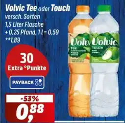 Simmel Volvic Tee oder Touch Angebot