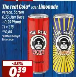 Simmel The real Cola oder Limonade Angebot