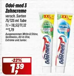 Simmel Odol-med 3 Zahncreme Angebot