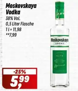 Simmel Moskovskaya Vodka Angebot