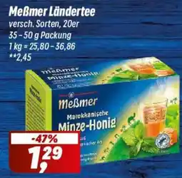 Simmel Meßmer Ländertee Angebot