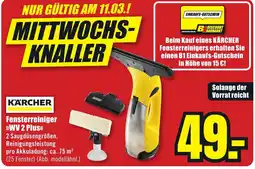 B1 Discount Baumarkt KARCHER Fensterreiniger >>WV 2 Plus<< Angebot