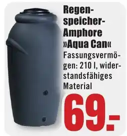 B1 Discount Baumarkt Regenspeicher- Amphore »>Aqua Can« Angebot