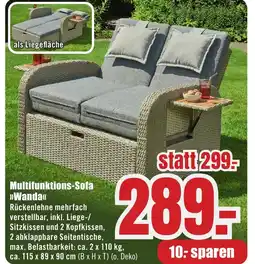 B1 Discount Baumarkt Multifunktions-Sofa >>Wanda«< Angebot