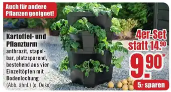 Kartoffel- und Pflanzturm