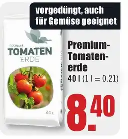 B1 Discount Baumarkt Premium- Tomatenerde Angebot