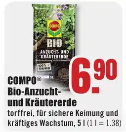 B1 Discount Baumarkt COMPO Bio-Anzucht- und Kräutererde Angebot