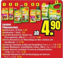 B1 Discount Baumarkt Solabiol Pflanzenschutz Angebot