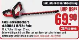 B1 Discount Baumarkt Einhell Akku-Heckenschere >>ARCURRA 18/55<<-Solo Angebot