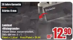 B1 Discount Baumarkt Laminat >>Visiogrande<< Angebot