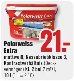 B1 Discount Baumarkt Polarweiss Extra Angebot