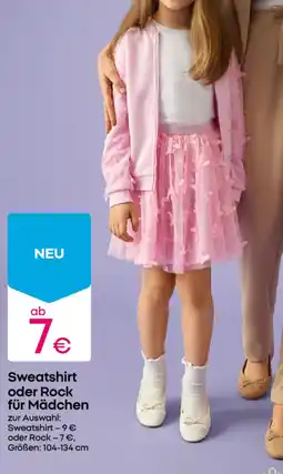 PEPCO Sweatshirt oder Rock für Mädchen Angebot