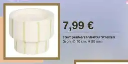 Depot Stumpenkerzenhalter Streifen Angebot