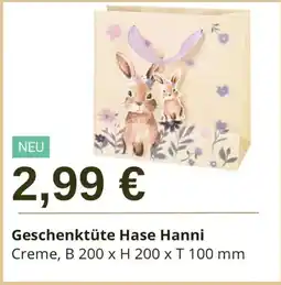 Depot Geschenktüte Hase Hanni Angebot