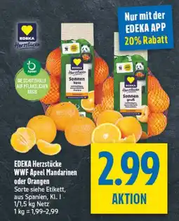 diska EDEKA Herzstücke WWF Apeel Mandarinen oder Orangen Angebot